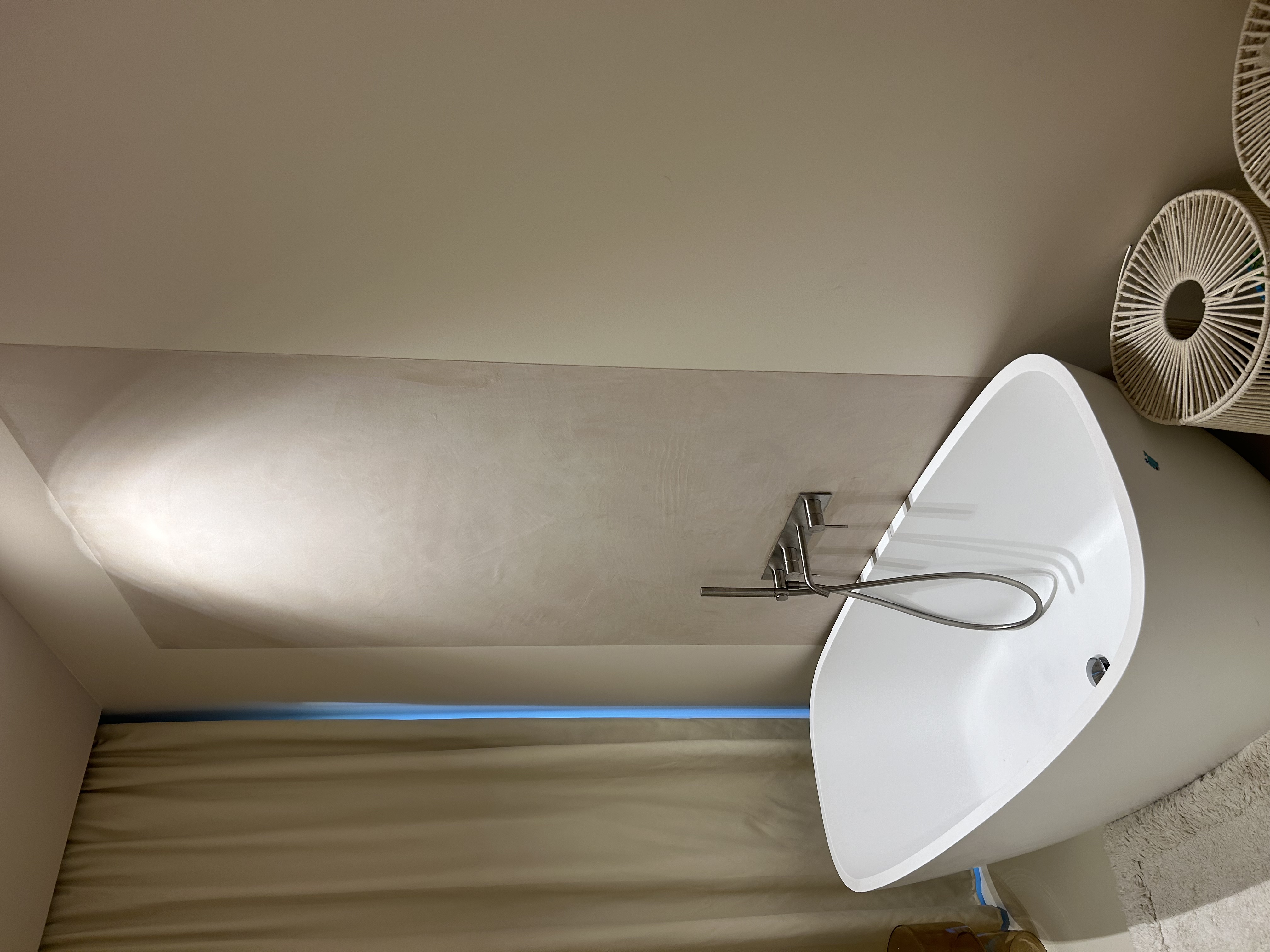 Béton ciré murs et sol