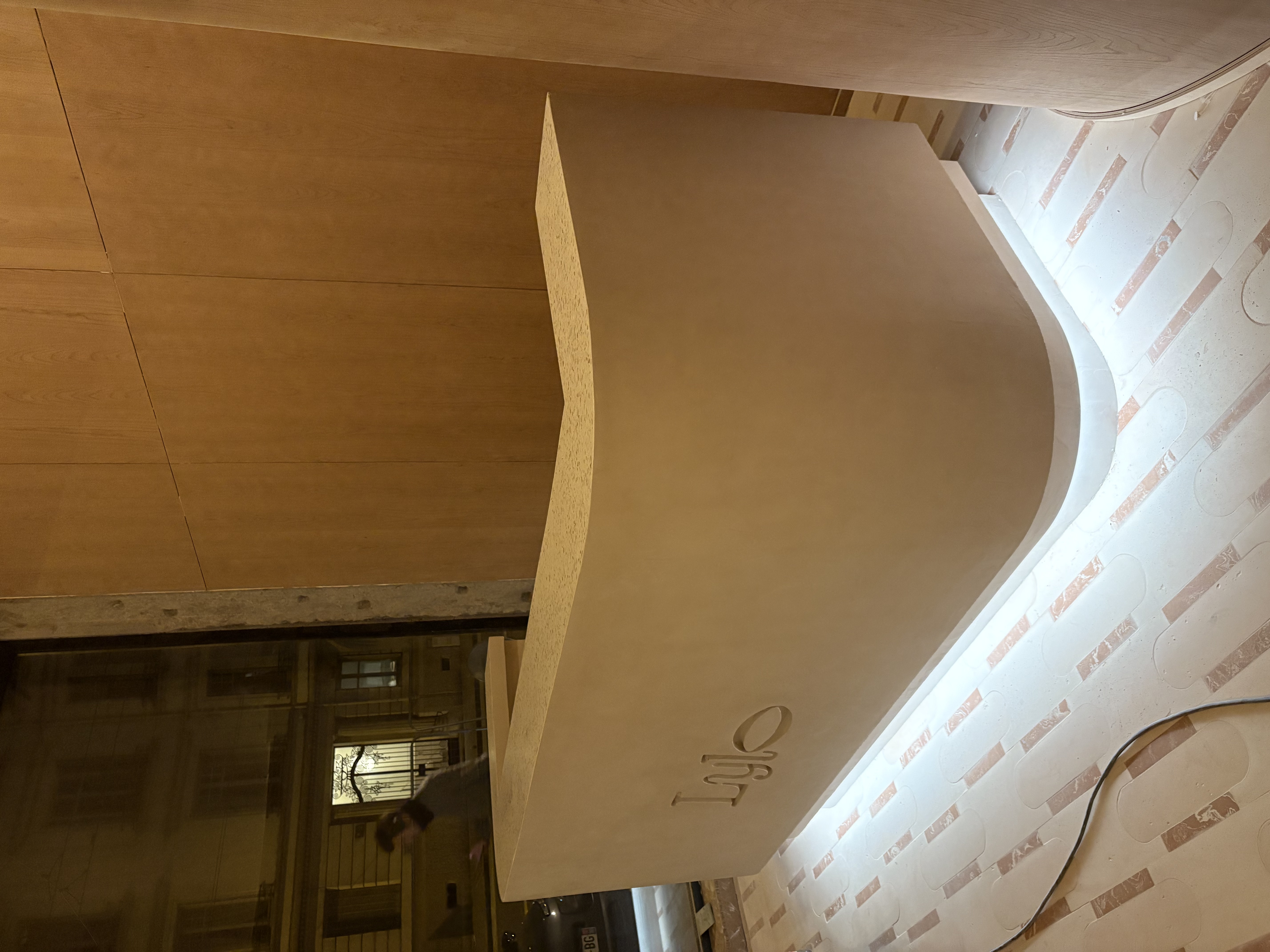 Béton ciré escalier